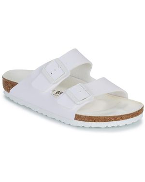 Birkenstock Mules Arizona - Blanc