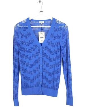 KENZO Gilet Cardigan bleu