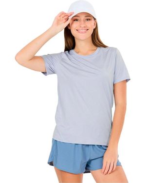 Endurance T-shirt Nan W S/S Tee - Bleu
