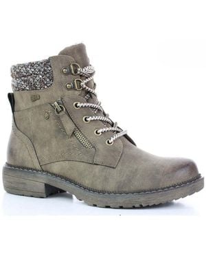 Relife Bottines beige casual closed booties - Gris