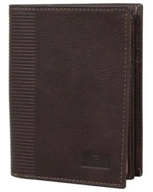 David William Portefeuille Portefeuille cuir Marron