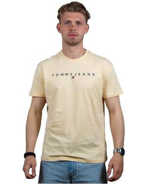 Tommy Hilfiger T-Shirt Korte Mouw Dm0Dm20744 - Naturel
