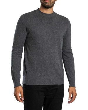 Superdry Pull Tricot Essentiel En Laine Mélangée Lw - Gris