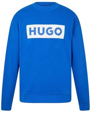 HUGO Sweat-Shirt Niero - Bleu