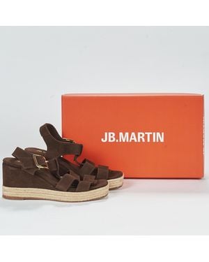 Jb Martin Keilabsatzsandalen Cora - Orange