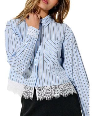 ONLY Chemise 6036601 - Bleu