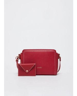 Liu Jo Sac Bandouliere Sac à bandoulière petit format avec pochette - Rouge