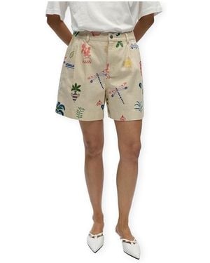 Object Short Ally Shorts - Humus/Multi - Neutre
