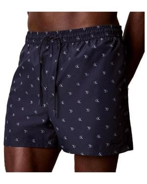 Calvin Klein Maillots De Bain Drawstrings - Bleu
