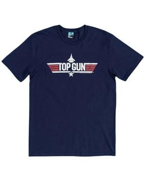 top gun T-shirt TT1163 - Bleu