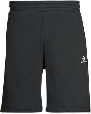 Converse Korte Broek Go-To Embroidered Star Chevron Fleece Short - Grijs