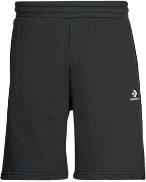 Converse Shorts Go-To Embroidered Star Chevron Fleece Short - Grau