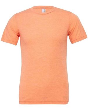 Bella Canvas Bella + Canvas T-shirt Tri-Blend - Orange
