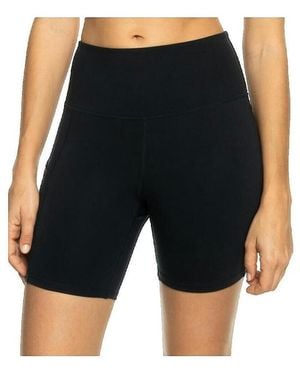 Roxy Short Heart Into It Biker - Noir