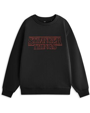 Stranger Things Sweatshirts Neon Sweat-shirt - Noir