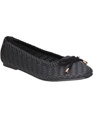 D'ANGELA Ballerines 107382 - Noir