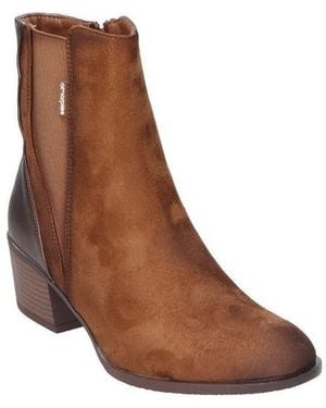 Amarpies Bottes à talon 110152 - Marron