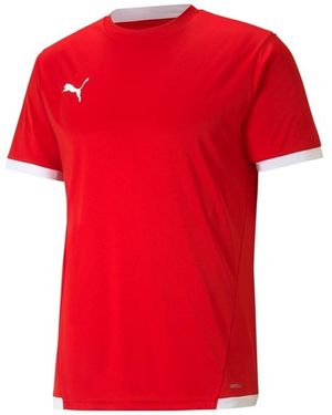 PUMA T-shirt Teamliga Jersey - Rouge