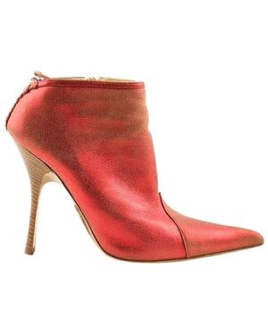 Roberto Cavalli Boots Talons Rouges