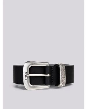 Replay Ceinture AX2278.A1204-098 BLACK - Noir
