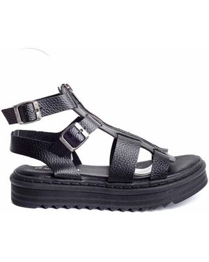 Andreas Sandales compensées 457004 - Bleu