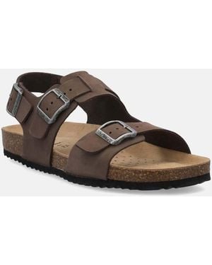 Geox Sandales plates SANDAL GHITA - Marron