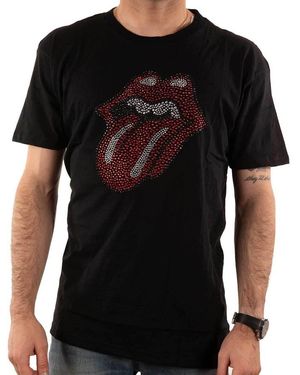 The Rolling Stones T-shirt Classic Tongue - Noir