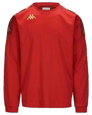 Kappa Sweatshirts Sweatshirt Gaverno Coupe slim - Rouge