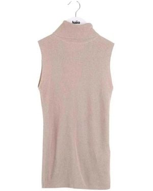 IRO Blouses Top sans manche beige - Marron