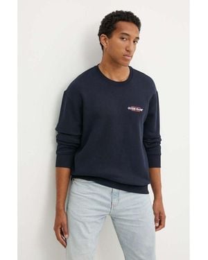 Guess Sweatshirts M4Yq17 K9V31 American Trad-A71W Daring Ocean - Bleu