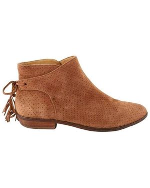 Sezane Boots Boots en cuir - Marron