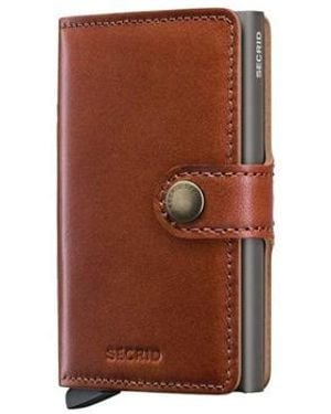 Secrid Portefeuille - Marron