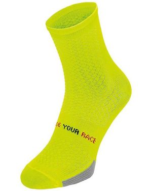 R2 Amsterdam Chaussettes de sports CALCETINES ENDURANCE - Jaune
