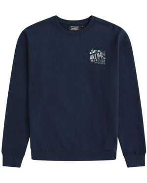 Animal Sweat-shirt MW4532 - Bleu