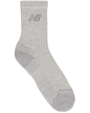 New Balance Calze Sportive Active Crew Socks 3 Pack - Grigio