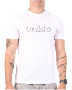 Umbro T-shirt Outl Net - Blanc