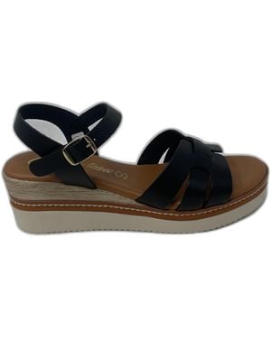 Carla Tortosa Sandales compensées CHAUSSURES 36638 - Noir
