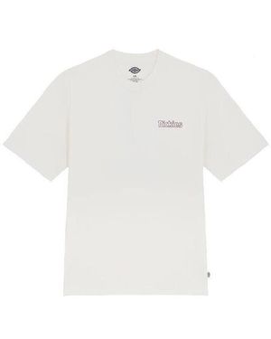 Dickies T-shirt DK0A88GEC481 - Blanc