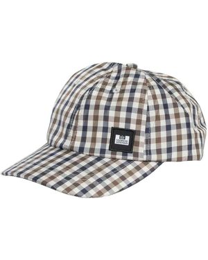 Weekend Offender Casquette Casquette À Carreaux Mid House - Gris