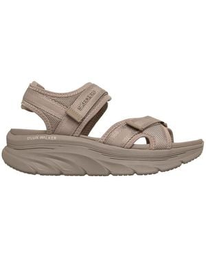 Skechers Sandales compensées 163585 - Marron