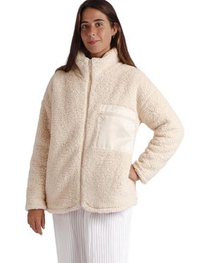 Admas Ensembles De Pyjama Veste D'Intérieur Soft Home - Neutre