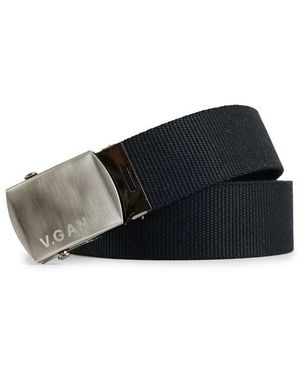 V.Gan Ceinture Clip 3.5Cm Courroie - Bleu