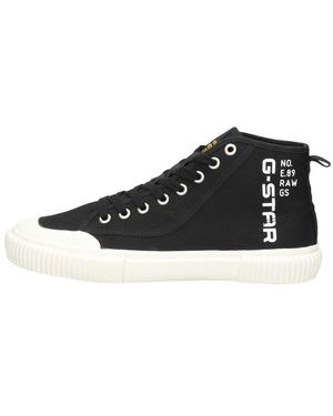 G-Star Baskets Montantes Noril Mid Cvs Lgo W - Noir