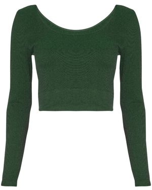 Only Play T-Shirt Lange Mouw Onpjaia - Groen