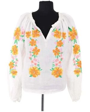 Maje Blouses Blouse Blanche - Métallisé
