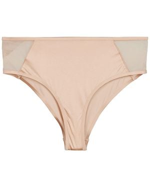 Passionata Slips Bianca High Waist Brief - Natur