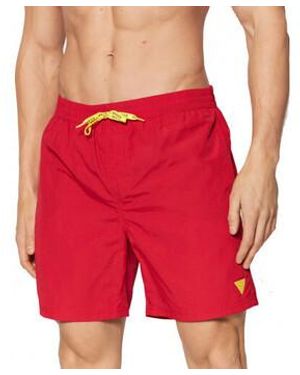 Guess Maillots de bain Short de bain Rouge - F2GT26