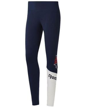 Reebok Collants Legging Ac Logo Leggings - Bleu