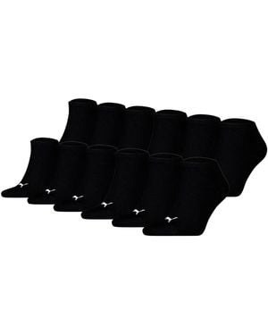 PUMA Chaussettes Chaussettes Sneaker Plain Ecom 12P - Noir