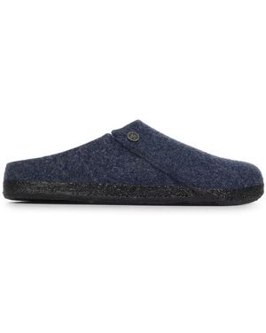 Birkenstock Chaussons Zermatt Rivet - Bleu